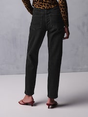 Washed Black Mom Comfort Stretch Jeans - Image 4 of 7