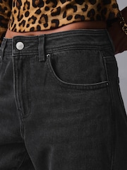 Washed Black Mom Comfort Stretch Jeans - Image 5 of 7
