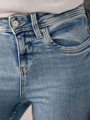 Denim Mid Blue Super Soft Skinny Jeans - Image 4 of 7