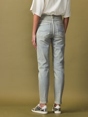 Grün gefärbt - Bequeme Mom-Stretchjeans - Bild 4 von 7