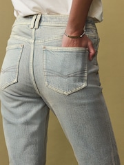 Grün gefärbt - Bequeme Mom-Stretchjeans - Bild 5 von 7
