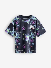 Black Xbox Flame Controller Short Sleeve 100% Cotton T-Shirt (3-16yrs) - Image 1 of 4