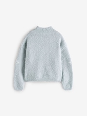 Grey Christmas Penguin Jumper (3-16yrs) - Image 6 of 9