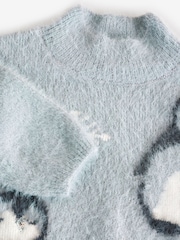 Grey Christmas Penguin Jumper (3-16yrs) - Image 7 of 9