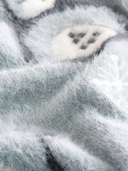 Grey Christmas Penguin Jumper (3-16yrs) - Image 8 of 9