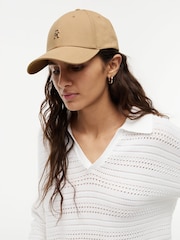 Tommy Hilfiger Brown Monogram Twill Baseball Cap - Image 4 of 4