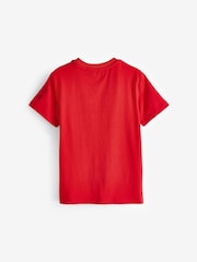 Red/Black Japan Mario Mario Gaming 100% Cotton T-Shirt (3-15yrs) - Image 2 of 3