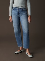 Dark Blue Authentic Barrel Jeans - Image 3 of 7