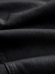 Black Coated Slim Straight Jeans - Image 7 of 7