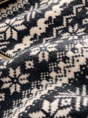 Black/White Matching Family Kids Christmas Fairisle Pattern Jumper (3-16yrs) - Image 9 of 9