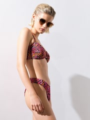 French Connection Multi Miami Bandeau Bikini Top - Image 2 of 5