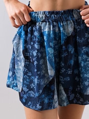 French Connection Denim Print Beach Shorts - Image 2 of 4