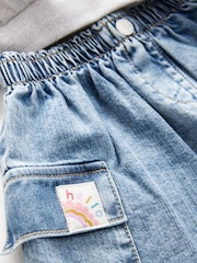 Grey 100% Cotton Sweatshirt and Denim Skirt Set (3mths-7yrs) - Image 7 of 8