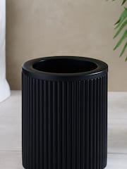 Papierkorb mit geripptem Design - Bild 1 von 5