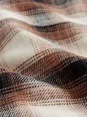 Neutral 100% Cotton Check Shirt and Skirt Set (3mths-7yrs) - Image 3 of 6