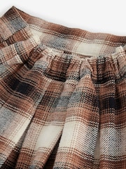 Neutral 100% Cotton Check Shirt and Skirt Set (3mths-7yrs) - Image 5 of 6