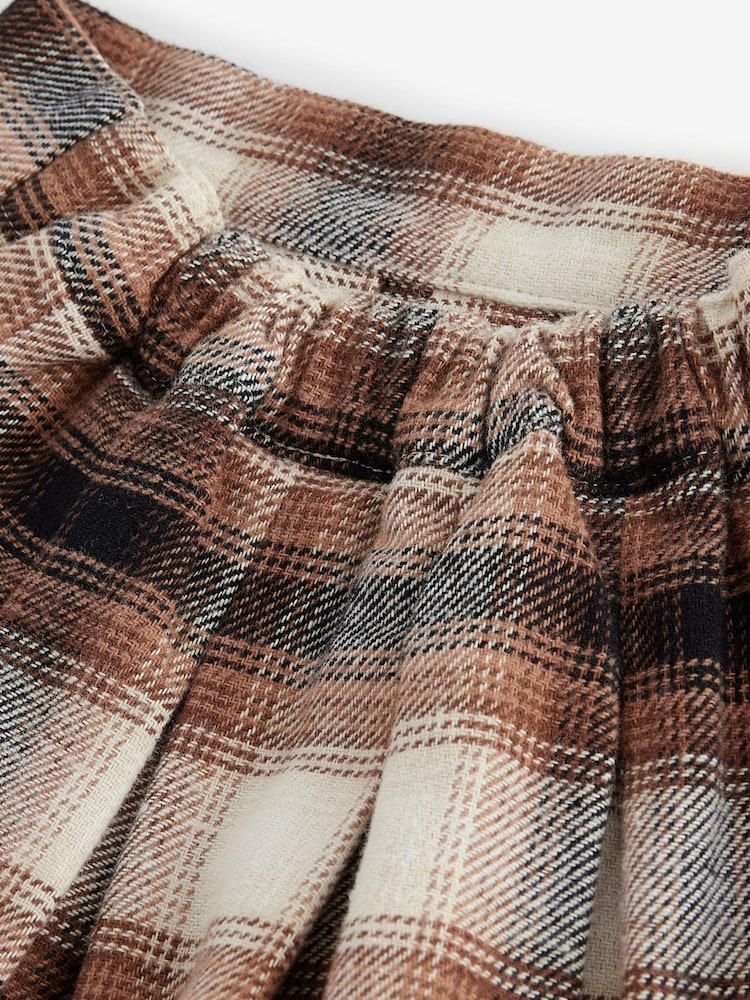 Neutral 100% Cotton Check Shirt and Skirt Set (3mths-7yrs) - Image 6 of 6 Neutral 100% Cotton Check Shirt and Skirt Set (3mths-7yrs) - Image 6 of 6