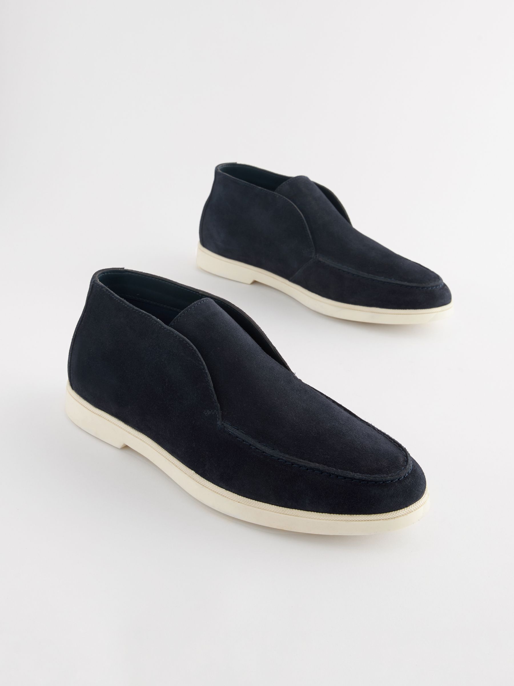Navy chukka boots clearance