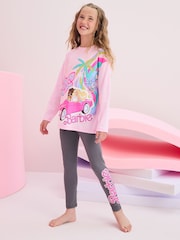 وردي/رمادي - Barbie License Pyjamas (3-12yrs) - Image 1 of 9