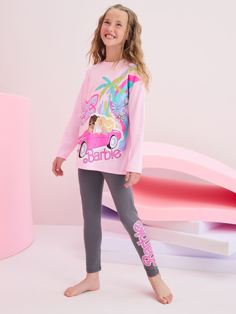 وردي/رمادي - Barbie License Pyjamas (3-12yrs) - Image 1 of 9