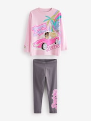 وردي/رمادي - Barbie License Pyjamas (3-12yrs) - Image 6 of 9