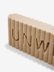 Natural Unwind Rib Word Block Ornament - Image 5 of 5