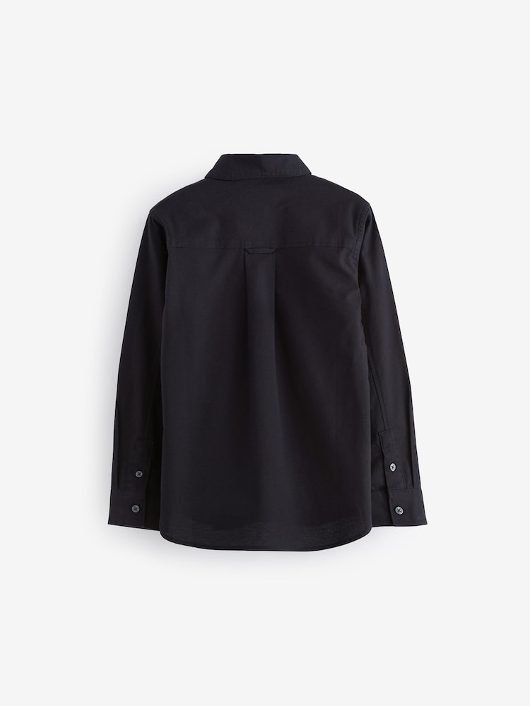 Noir - smALLSAINTS Chemise Oxford garçon Ramskull - Image 6 of 7