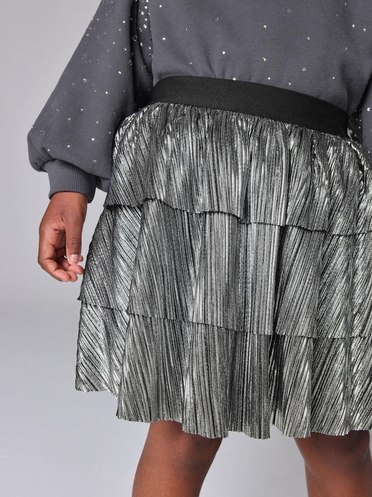 smALLSAINTS Girls Pleated Skirt - Image 3 of 7