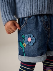 Multi 100% Cotton Character Shorts and Tights Set (3mths-7yrs) - Image 4 of 10
