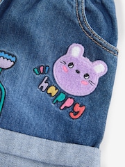 Multi 100% Cotton Character Shorts and Tights Set (3mths-7yrs) - Image 9 of 10