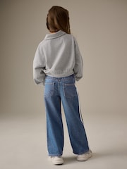 Grey Collared Boxy Sweatshirt (3-16yrs) - Image 2 of 8