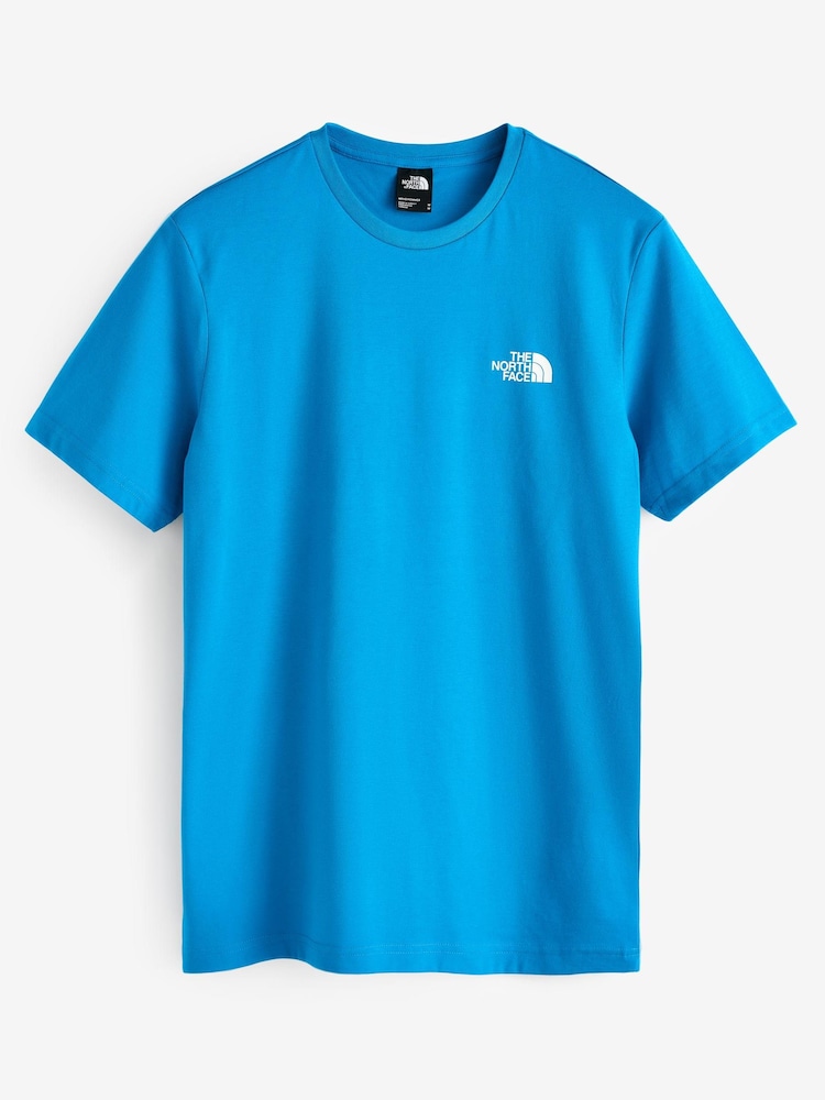 The North Face Blue Sky Mens Simple Dome T-Shirt - Image 4 of 4