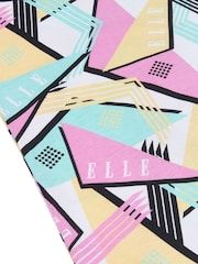 Elle Junior Girls 100% Cotton Geometric Dress - Image 3 of 3