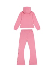 Elle Junior Girls Pink Tracksuit Set - Image 2 of 5