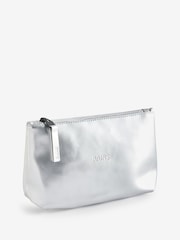 Rains Silver Cosmetic Bag - Image 1 of 3