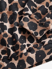 Animal Print 100% Cotton Boxy Long Sleeve Sweatshirt (3-16yrs) - Image 6 of 6