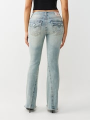 True Religion Blue Joey  Flare Flap Big T Jeans - Image 4 of 5