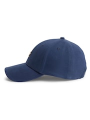 Tommy Hilfiger Blue Monogram Twill Baseball Cap - Image 3 of 4