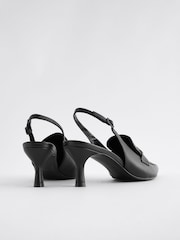 أسود - حذاء سهل الارتداء بكعب ورأس مدبب من ‪Forever Comfort®‬ - صورة 3 من 5
