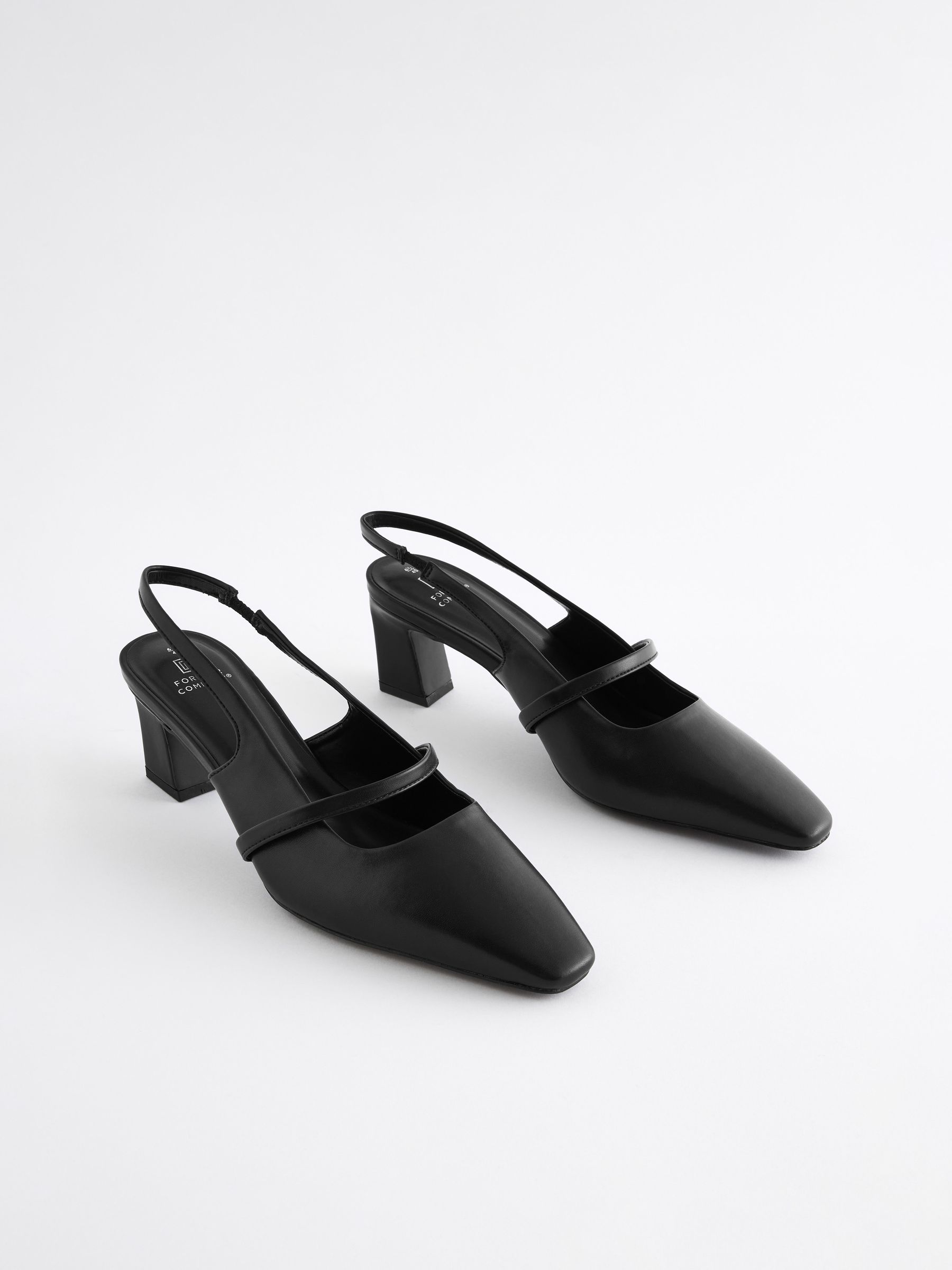 Square toe pumps 219 sale