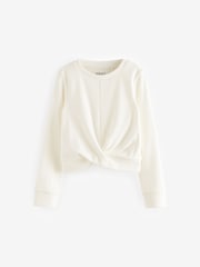 Black/White Front Knot Tops 2 Pack (3-16yrs) - Image 5 of 9