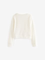 Black/White Front Knot Tops 2 Pack (3-16yrs) - Image 6 of 9