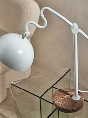 MADE.COM Blue Avery Table Lamp - Image 2 of 4