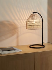 MADE.COM Natural Java Table Lamp - Image 1 of 3