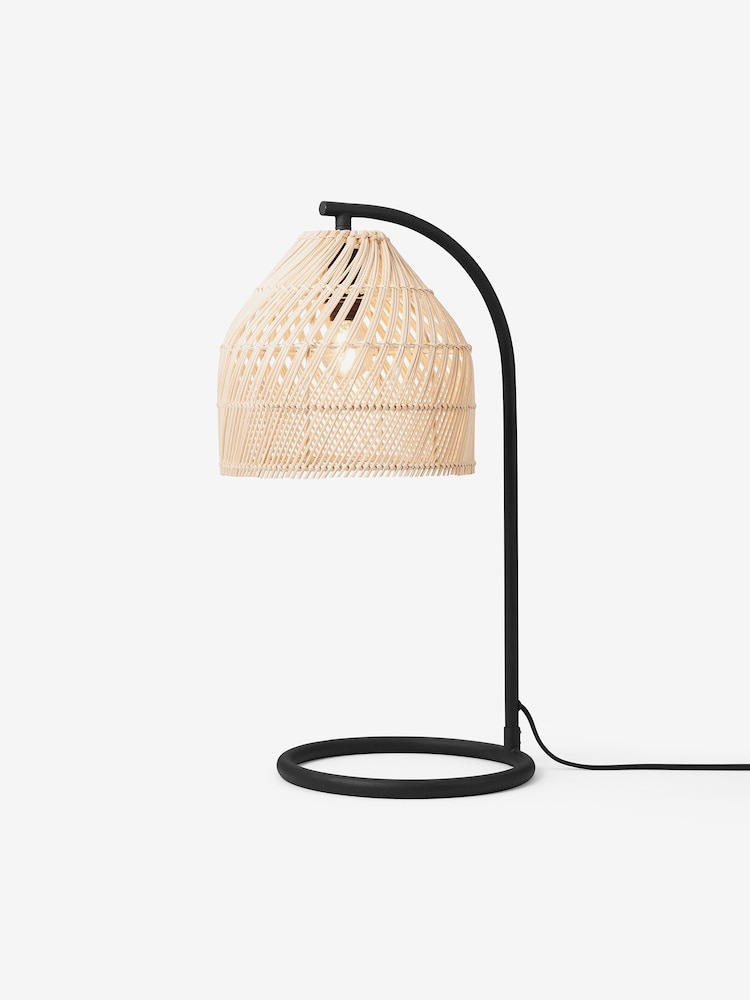 MADE.COM Natural Java Table Lamp - Image 2 of 3