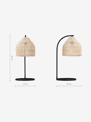 MADE.COM Natural Java Table Lamp - Image 3 of 3