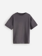 Pink/Cream/Charcoal Oversized Sequin Celestial T-Shirts 3 Pack (3-16yrs) - Image 9 of 11