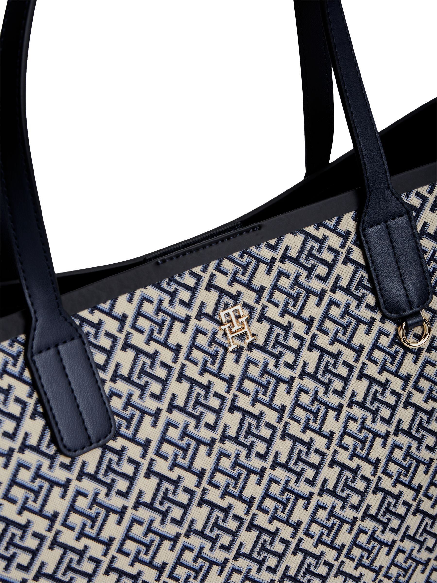 ♡♡ Buy Tommy Hilfiger Blue Icon Monogram Jacquard Tote Bag from Next USA