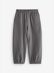 Purple Oversized 100% Cotton Sweat and Check Barrel Leg Joggers Set (3-16yrs) - Image 6 of 11