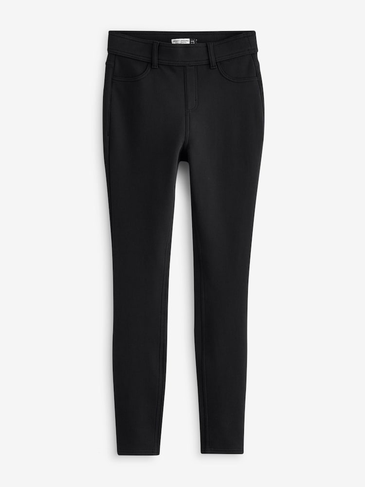 Noir - Brushed Jersey Denim Leggings - Image 6 of 7